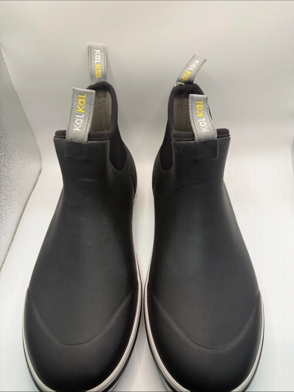 Kamik Men's Mariner Max Waterproof Slip-On Rain/ Mariner Boots in Black